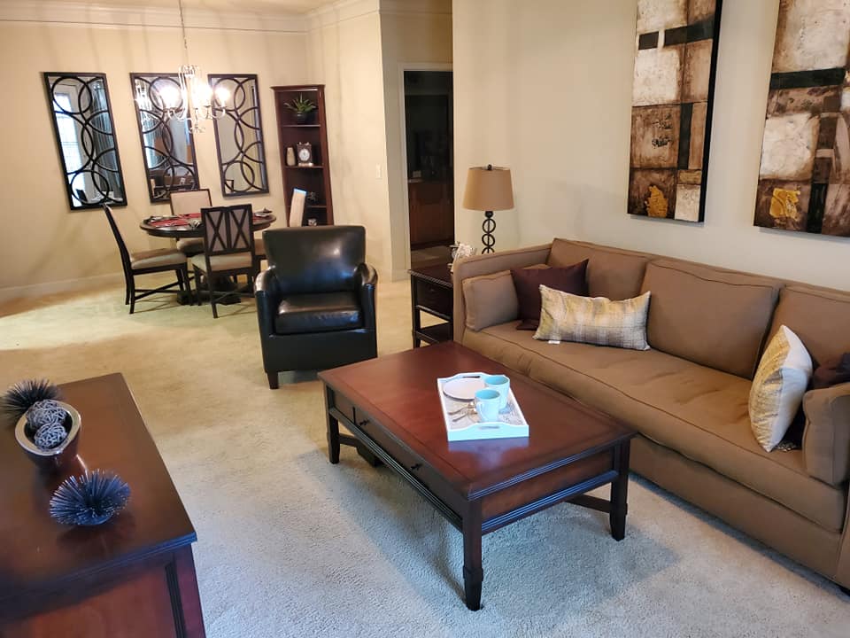image of a one bedroom furnished apartment at Lafayette Gardens - Apartments in Lafayette La